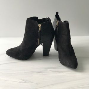 Mossimo Supply Co Black Pointed-Toe Booties